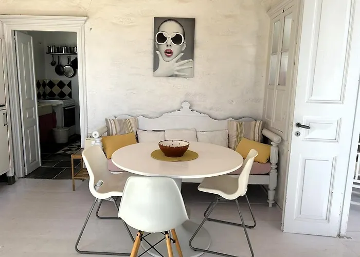 Traditional Cycladic House With A View Дом отдыха